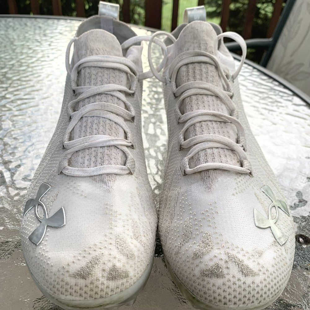 under armour size 12 white